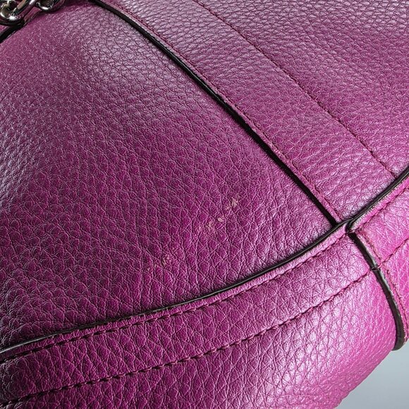 Coach Abby Mini Hobo Pebbled Leather Crossbody - Blossom Pink F1972 - Picture 5 of 9